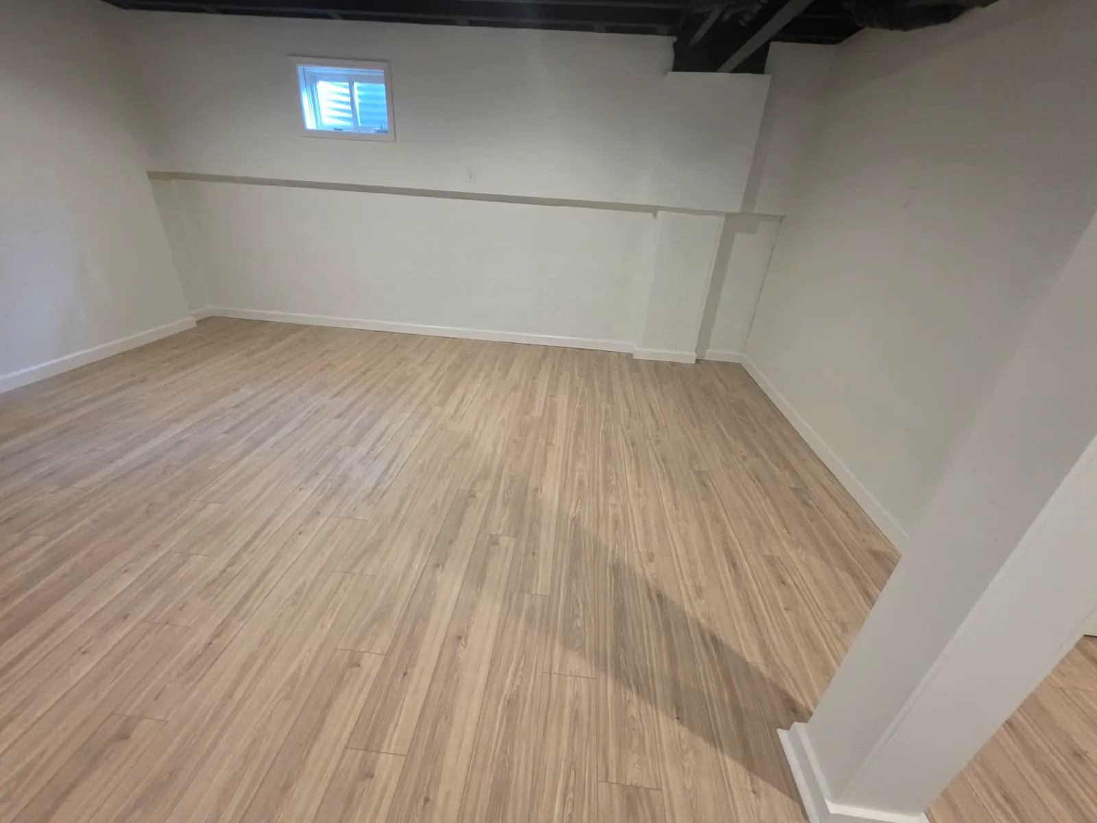 Renovación de Sótano con Techo Abierto