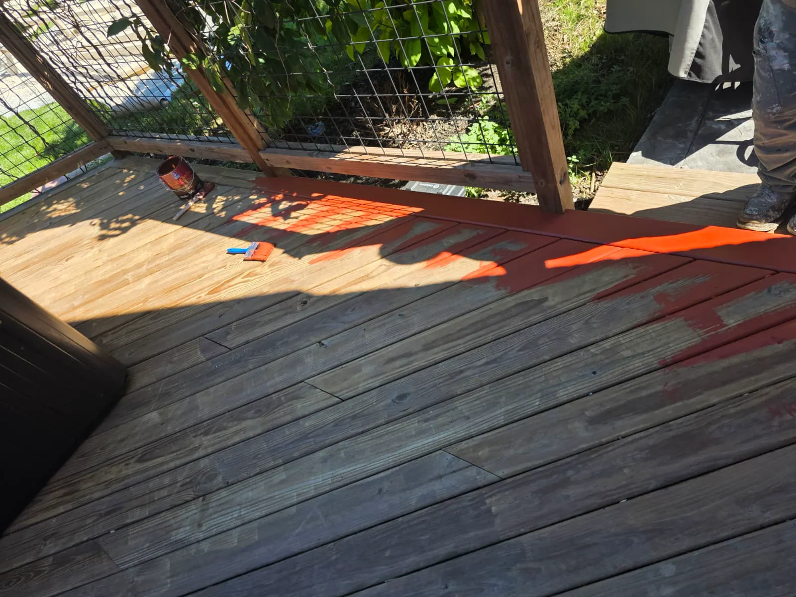 Restauración y Tinte de Terraza 2