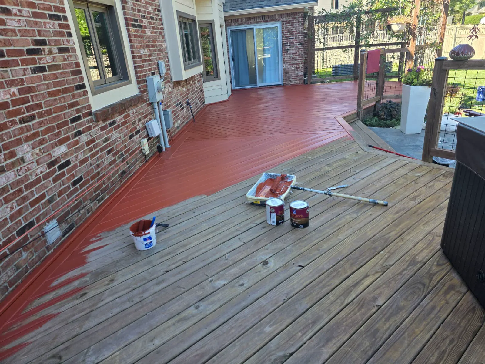 Restauración y Tinte de Terraza 4